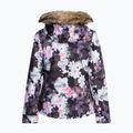 Jacheta de snowboard pentru femei ROXY Jet Ski negru adevărat floare neclară floare 11