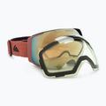 Ochelari de snowboard Quiksilver Greenwood S3 negru redwood / clux gold mi