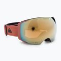 Ochelari de snowboard Quiksilver Greenwood S3 negru redwood / clux gold mi 5