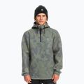 Quiksilver Shredder Shredder Hoodie tie dye adevărat negru snowboard sweatshirt negru