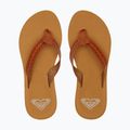 Șlapi pentru femei ROXY Porto Motif tan 2