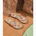 Papuci pentru femei  ROXY Bermuda Print brown combo 9