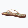Papuci pentru femei  ROXY Bermuda Print brown combo 3