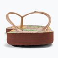 Papuci pentru femei  ROXY Bermuda Print brown combo 6