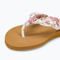 Papuci pentru femei  ROXY Paia V white/crazy pink print 8