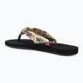 Papuci pentru femei  ROXY Paia V black/pink/soft lime 3