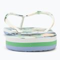 Papuci pentru femei  ROXY Portofino III soft lime/ocean 7