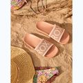 Papuci pentru femei ROXY Slippy Knit wheat/turkish coffee 6