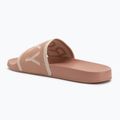 Papuci pentru femei ROXY Slippy Knit wheat/turkish coffee 3