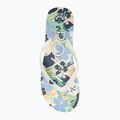 Papuci pentru femei ROXY Tahiti VII soft lime/ocean 5