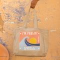 Geantă pentru femei ROXY Drink The Wave Tote tapioca 8