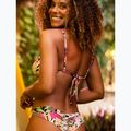 Partea de sus a costumului de baie ROXY Printed Beach Classics Bralette anthracite palm song s 8