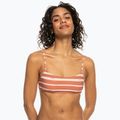 Partea de sus a costumului de baie ROXY Printed Beach Classics cedar wood happy stripe 2