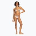 Partea de sus a costumului de baie ROXY Printed Beach Classics Tiki Tri anthracite palm song s 3