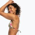 Partea de sus a costumului de baie ROXY Printed Beach Classics Tiki Tri anthracite palm song s 4