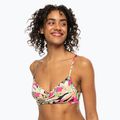 Partea de sus a costumului de baie ROXY Printed Beach Classics Wrap anthracite palm song s 2
