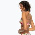 Partea de sus a costumului de baie ROXY Printed Beach Classics Wrap anthracite palm song s 5