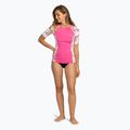 Tricou de înot pentru femei ROXY Lycra Printed white happy tropical swim 2