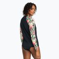 Longsleeve de înot pentru femei ROXY Lycra Printed anthracite palm song s 4