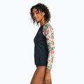 Longsleeve de înot pentru femei ROXY Lycra Printed anthracite palm song s 5