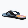 Papuci pentru bărbați Quiksilver Molokai Layback II blue / blue / orange 3