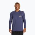 Quiksilver bărbați Everyday Surf Tee coroană albastru cu mânecă lungă Quiksilver