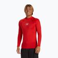 Bărbați Quiksilver Saturn UPF50 roșu de înot cu mânecă lungă de mare risc roșu 2