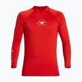 Bărbați Quiksilver Saturn UPF50 roșu de înot cu mânecă lungă de mare risc roșu 5