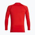 Bărbați Quiksilver Saturn UPF50 roșu de înot cu mânecă lungă de mare risc roșu 6