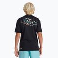 Tricou de înot pentru copii Quiksilver Everyday Surf Tee black/white 3