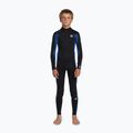Spumă de înot pentru copii Billabong 4/3 mm Foil Back Zip GBS mid blue