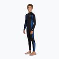 Spumă de înot pentru copii Billabong 4/3 mm Foil Back Zip GBS mid blue 3