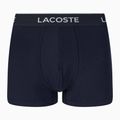 Boxeri Lacoste 5H3389 W64 3 perechi albastru marin/roșu metilenă 8