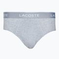 Slip pentru bărbați  Lacoste 8H3472 3 pary black/white/silver chine 3