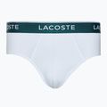 Slip pentru bărbați  Lacoste 8H3472 3 pary black/white/silver chine 4