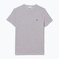 Tricou pentru bărbați Lacoste TH6709 silver chine 4