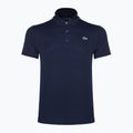 Tricou polo pentru bărbați Lacoste negru DH2094 525