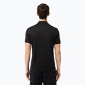 Tricou polo pentru bărbați Lacoste DH2050 black 2