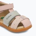 Sandale pentru copii Kickers Kick Bazar light pink/multicolor 7