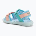 Sandale pentru copii Kickers Kickjune blue/coral pink/green 3