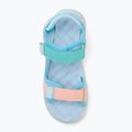 Sandale pentru copii Kickers Kickjune blue/coral pink/green 5