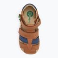 Sandale pentru copii Kickers Kick Pod camel/navy 5