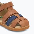 Sandale pentru copii Kickers Kick Pod camel/navy 7