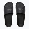 Quiksilver bărbați Rivi Nubuck Slide flip-flops negru 1 4