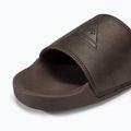 Quiksilver bărbați Quiksilver Rivi Nubuck Slide maro 1 flip-flops 7