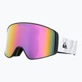 Ochelari de snowboard pentru bărbați Quiksilver Storm MG white camo/clux l purple mi