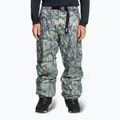 Pantaloni de snowboard pentru bărbați Quiksilver Snow Down Cargo woodland abstract sea spray