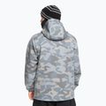 Bluză de snowboard pentru bărbați Quiksilver Shredder Hoodie puzzle camo ice flow 3