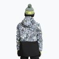 Geacă de snowboard pentru copii Quiksilver Mission Printed Block heritage scribble black 3