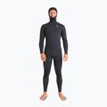 Spumă de înot pentru bărbați Billabong 5/4 mm Absolute Natural Chest Zip Hooded black 2